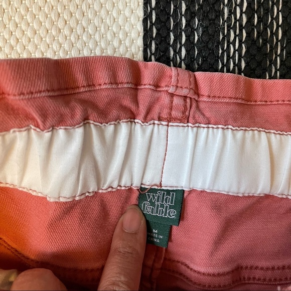 Wild Fable Pink Paper Bag‎ Short with Elastic High Waisted Size: M - Picture 5 of 8